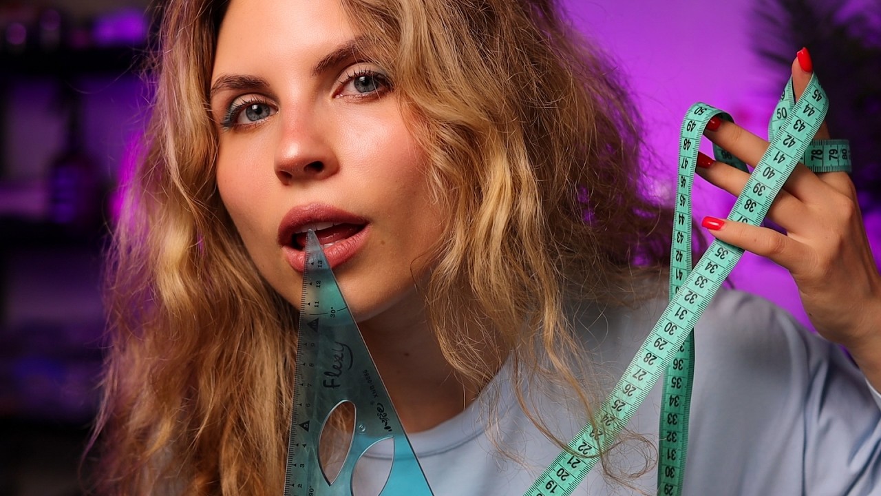 ASMR Can I Touch Your Face? Examining & Measuring Your Face, Measuring You From Head to Toe