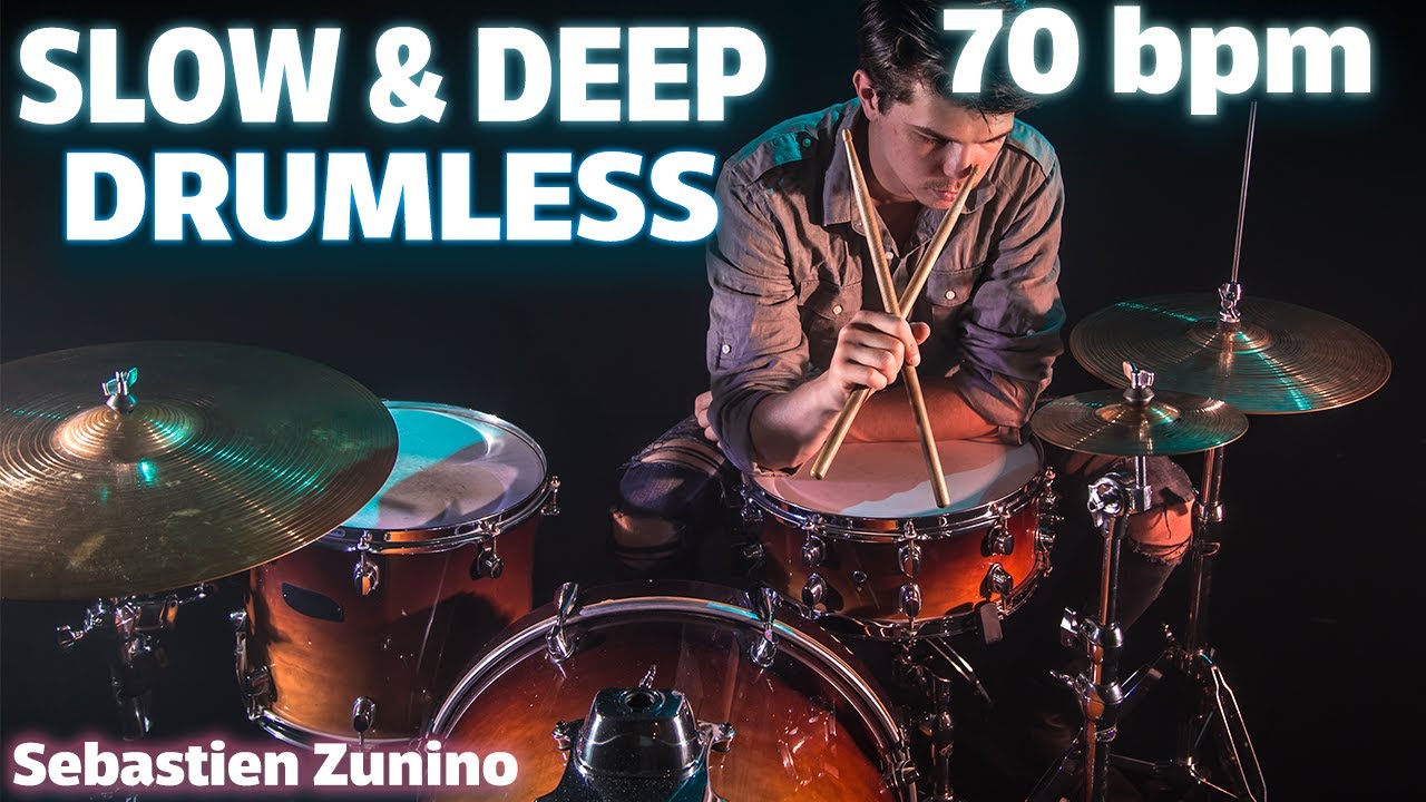 Slow & Deep Groovy Ballad Drumless Backing Track 70 BPM