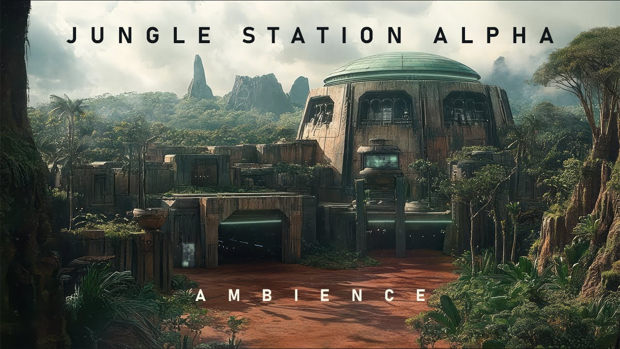 Jungle Station Alpha: Ambient Sci-Fi Depot Atmosphere