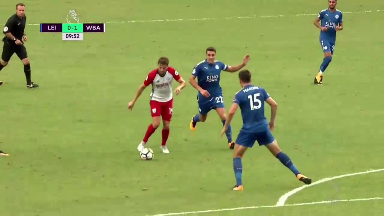 Jay Rodriguez Goal West Brom 1-0 Leicester