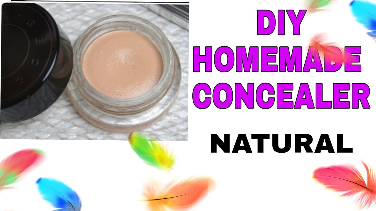 how to make concealer |   d i y concealer |  concealer at home