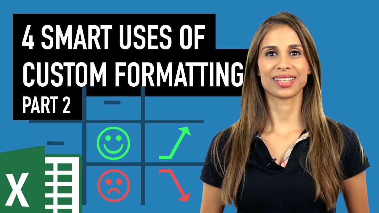 Unusual use of Excel's Custom Number Formatting with Conditions & Symbols (Part 2)