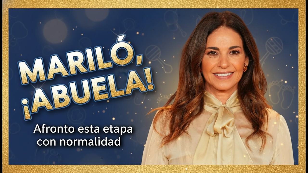 Mariló Montero, a punto de convertirse en abuela Afronto esta etapa con normalidad y naturalidad