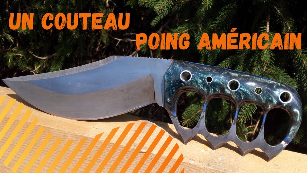 Fabrication d'un couteau "Poing Américain"