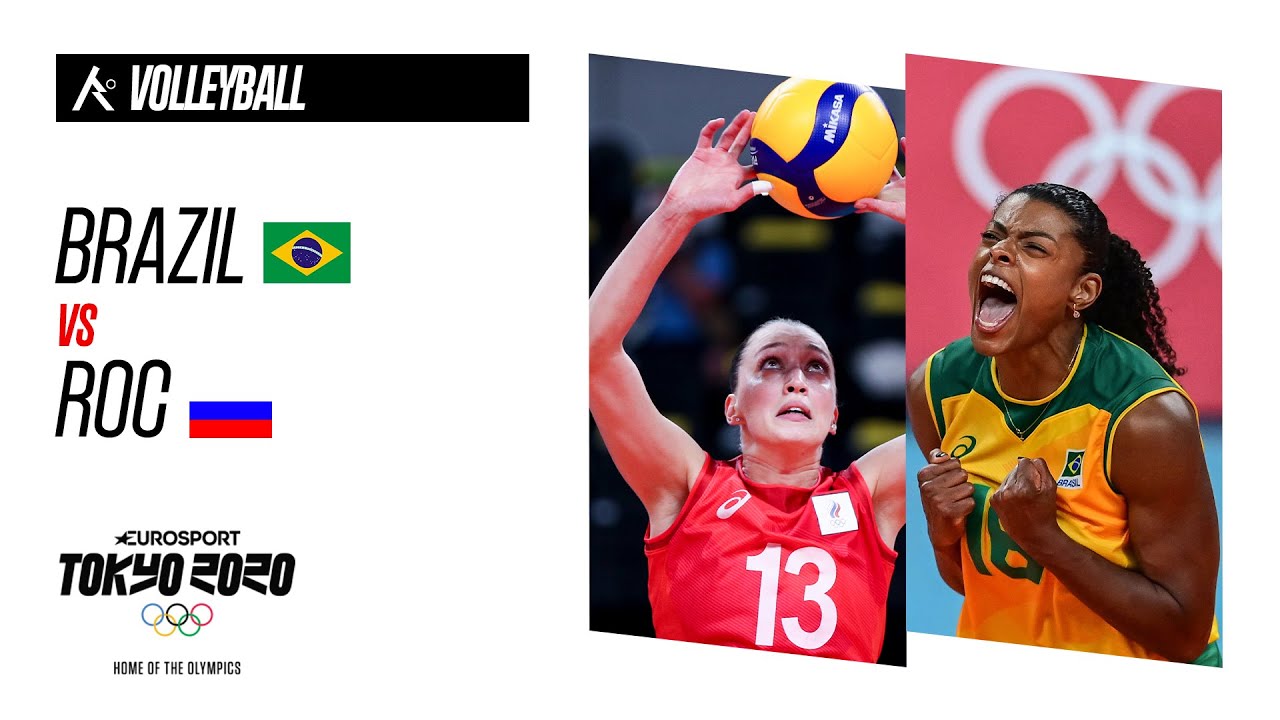 BRAZIL vs ROC | Volleyball - Highlights | Olympic Games - Tokyo 2020