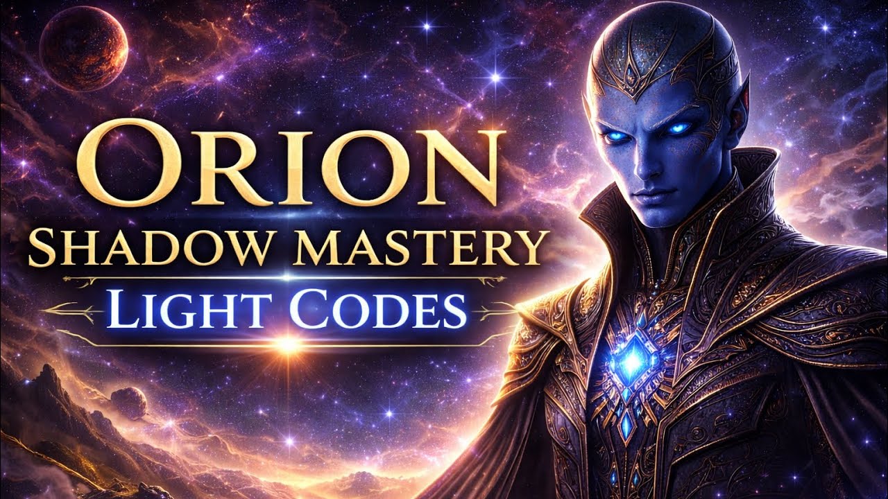 Orion Shadow Mastery Light Codes ✨ Reclaim Your Power & Integrate the Shadow 