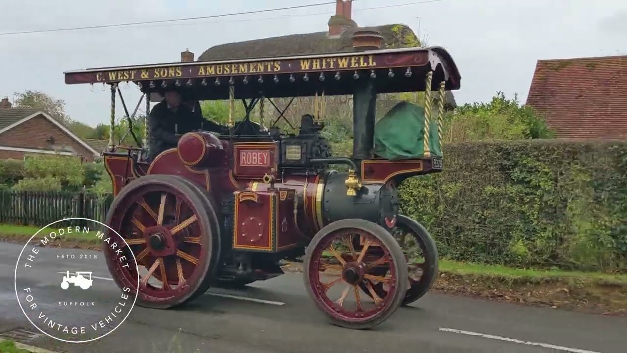 Robey Showmans Steam Tractor
