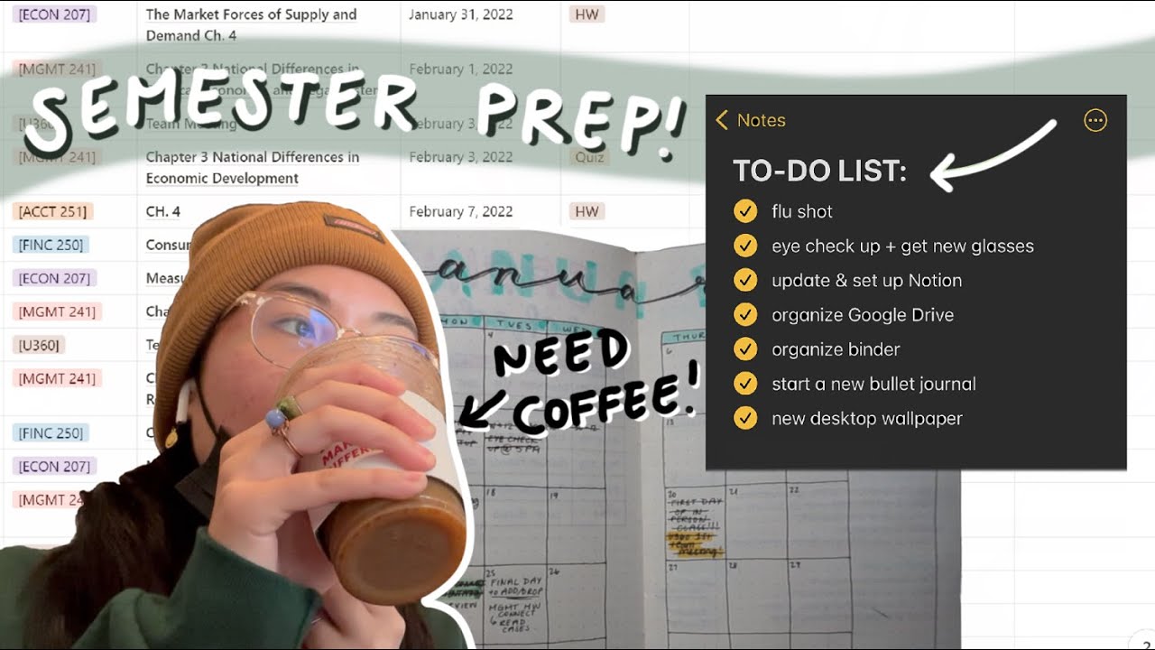 HOW I PREP FOR A NEW SEMESTER! *productive*