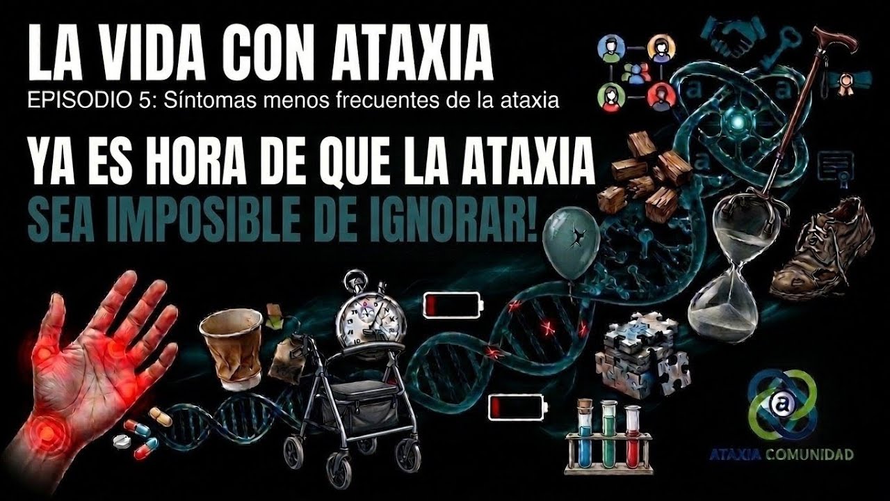 Episodio 20 | 2x05. Síntomas menos frecuentes de la Ataxia