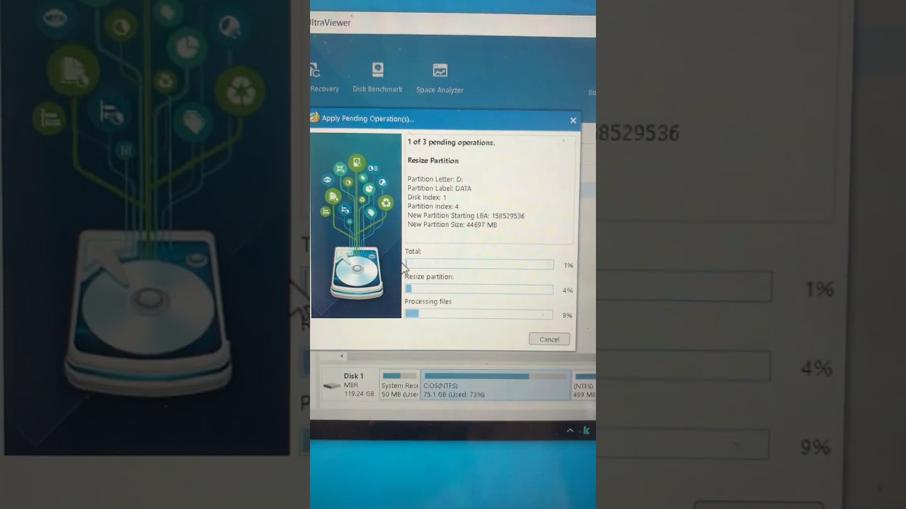 How to move/resize hard drive with Minitool partition wizard