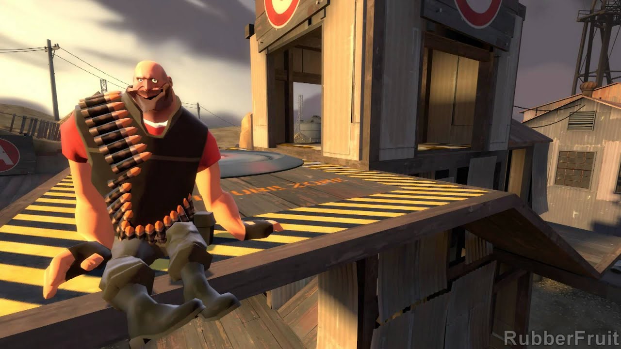 Spy challenges Heavy for a fight