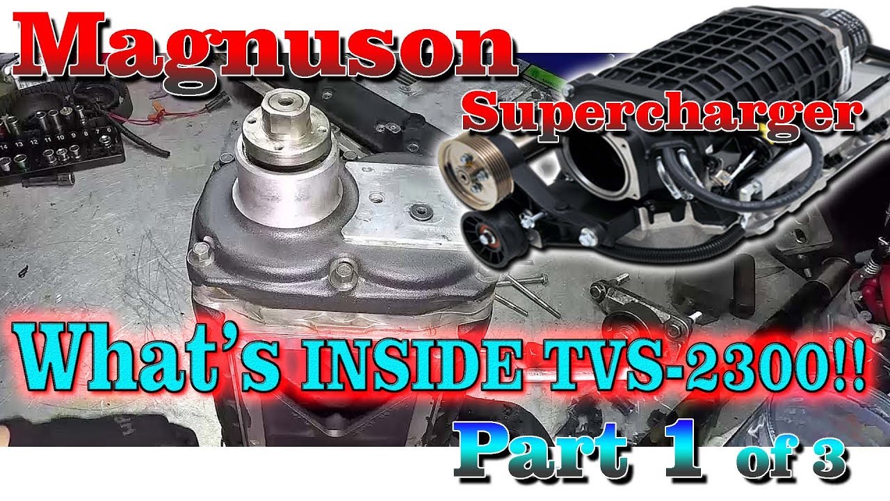Разборка нагнетателя TVS-2300 Magnuson, часть 1 из 3