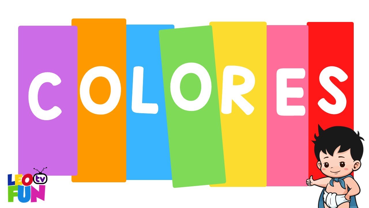 Los Colores para Niños 🌈Aprende los Colores - Video Educativo para Niños