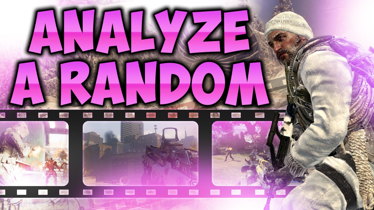 BO3 SnD ANALYZE A RANDOM! Map Awareness and Strafing