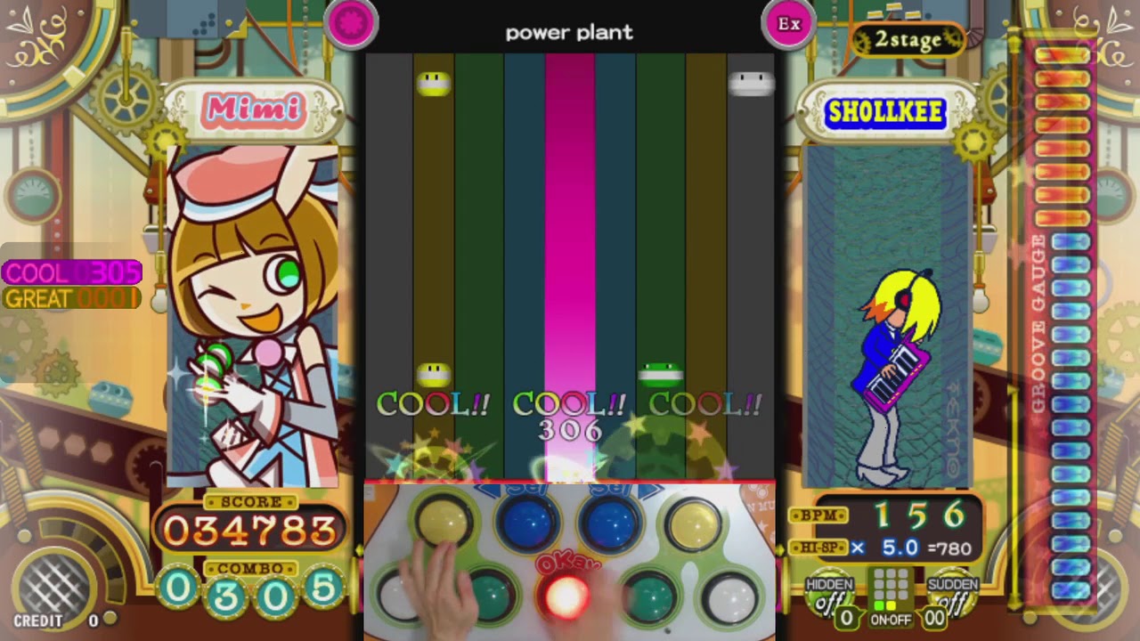 [ポップン] J-テクノ2(J-TEKNO2) power plant EX