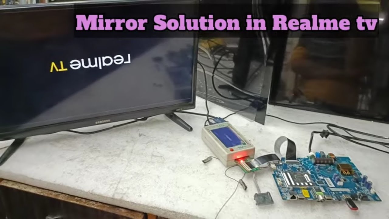 Realme Smart 32inch Mirror Solution || BPL Smart Tv Mirror Problem || Ulta picture