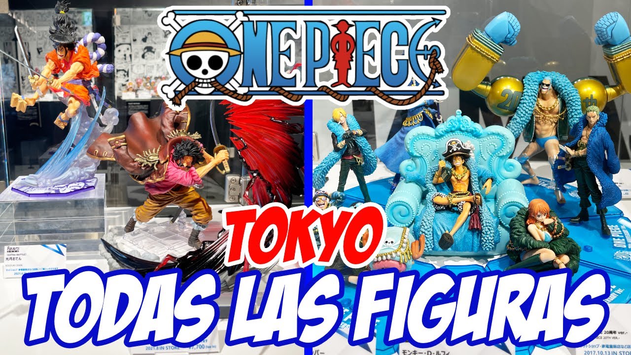 ONE PIECE ANNIVERSARY FIGUARTS ZERO desde TAMASHII NATIONS TOKYO en Akihabara con JAPAN GEEK BRUTAL!