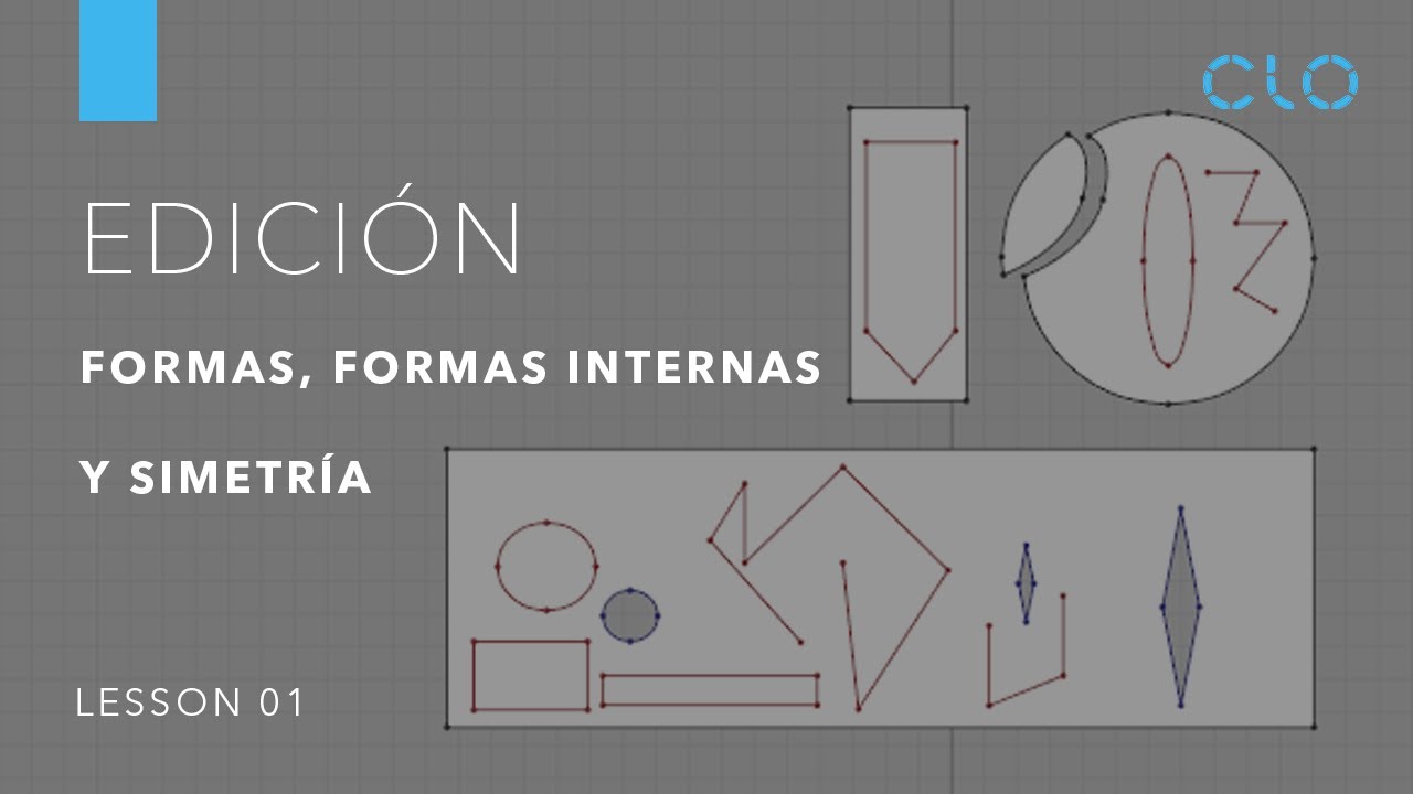 Guía Básica de CLO - Lección 7 - Edición, Formas, Formas Internas, Simetría