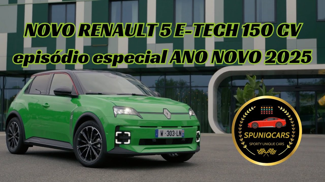 NOVO RENAULT 5 E-TECH ELECTRIC - um passeio de Gran Turismo em terras de Amarante