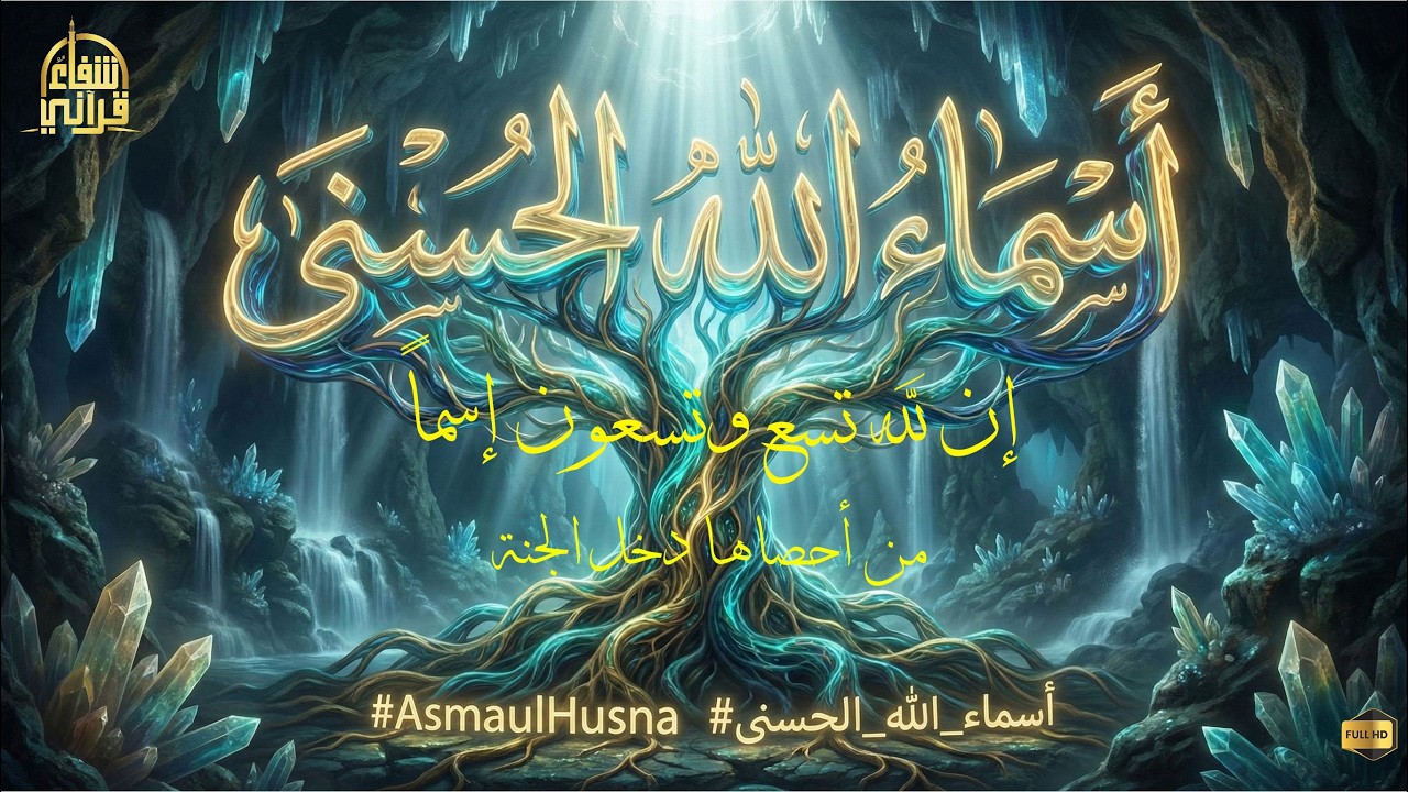 أسماء الله الحسنى كاملة | ذكر عظيم للطمأنينة وراحة النفس وتدبر أسماء الله الحسنى .. علاء ياسر