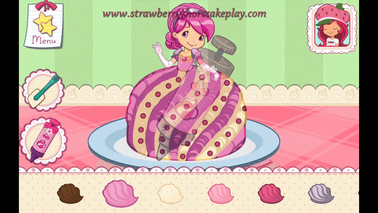 Strawberry Shortcake Bake Shop Princess Cake