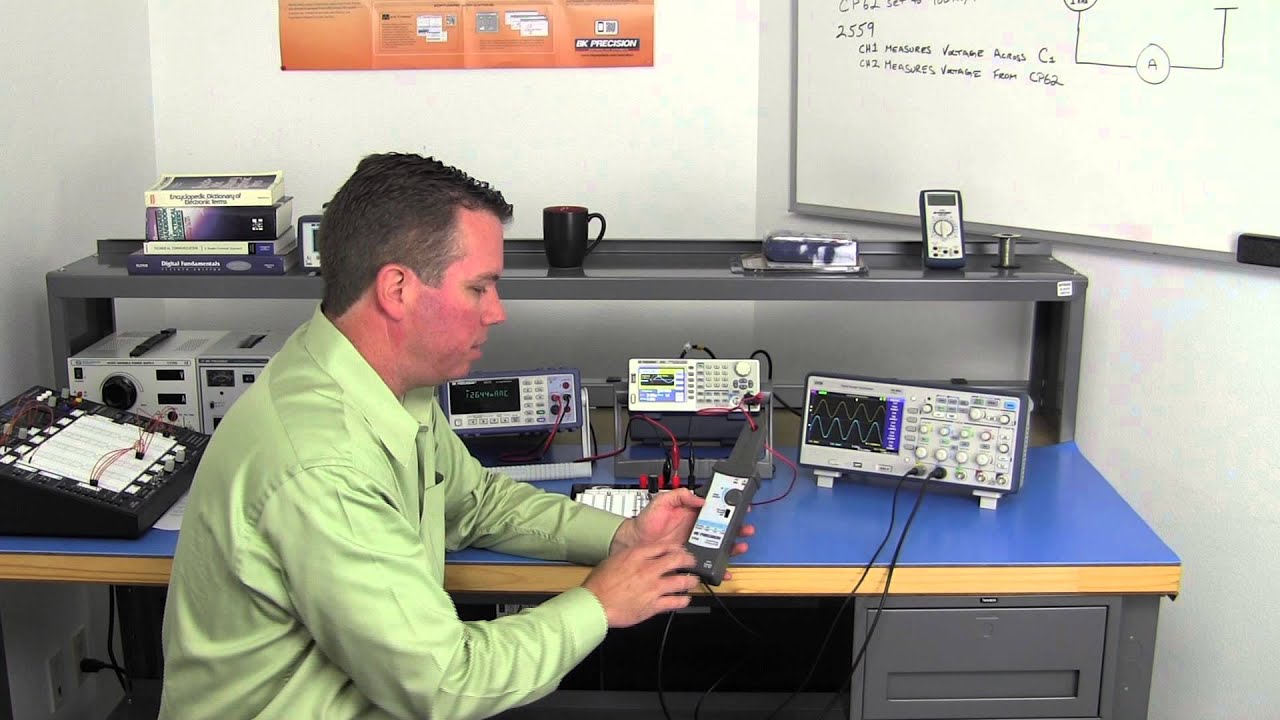 How to Simultaneously Measure Voltage & Current with a CP62 Current Clamp Probe