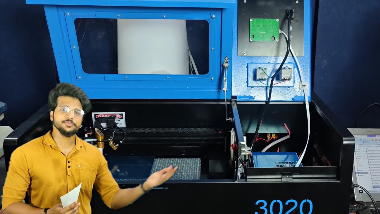 Snooky CutPro Mobile Screen Guard and mobile skin A4 3020 laser Cutting Machine 50w