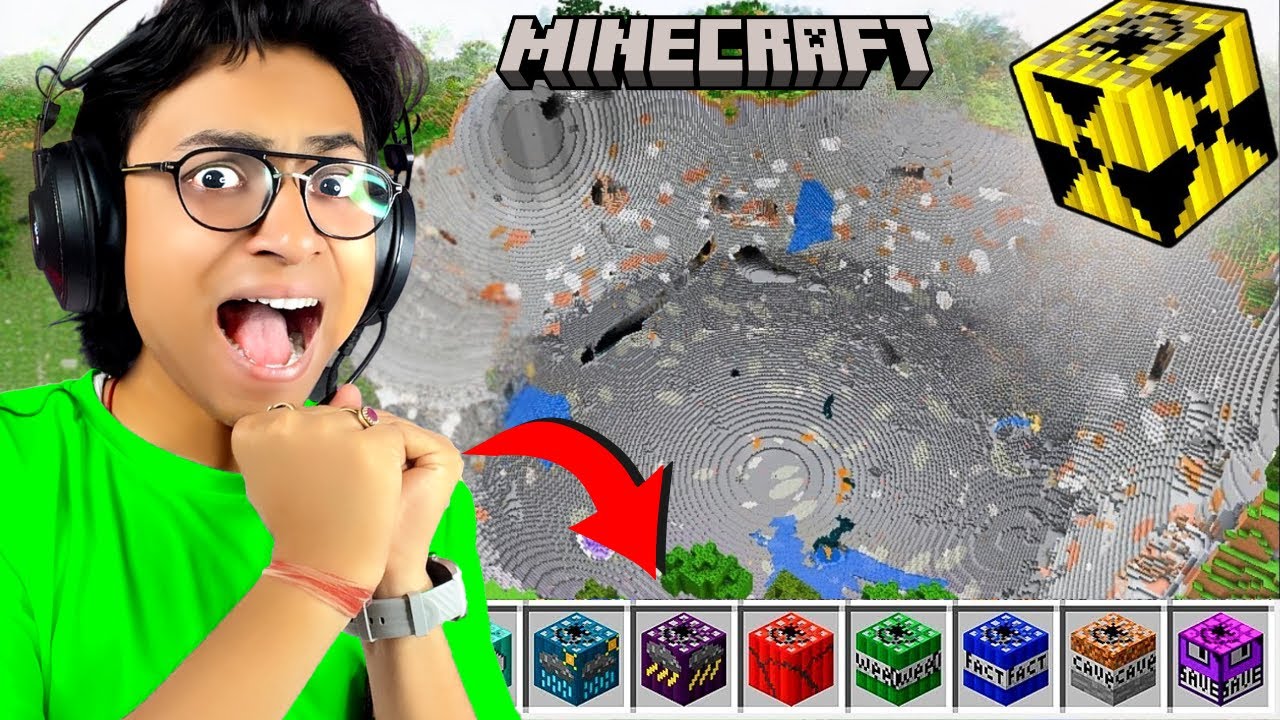 THIS TNT IS TOO OVERPOWERED🧨 in Minecraft