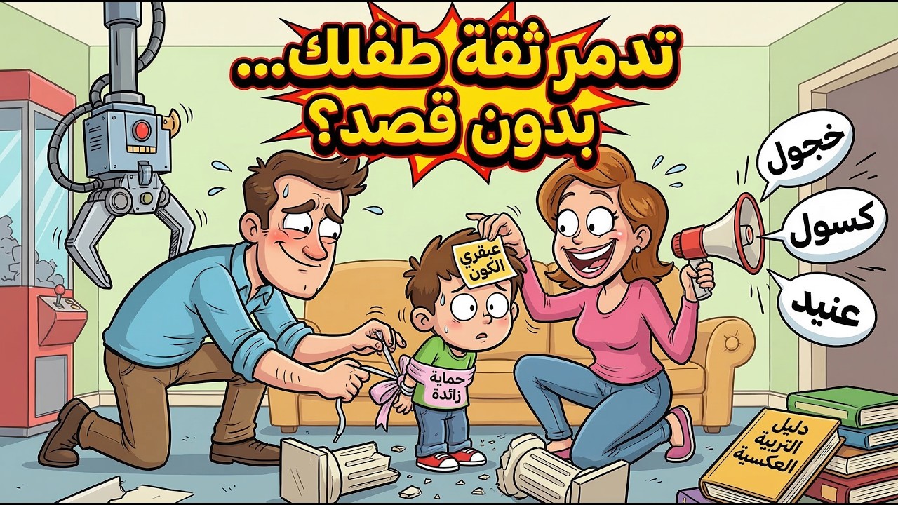 بتعملهم كل يوم بحب.. تصرفات بسيطة بتهد شخصية ابنك وأنت مش حاسس!