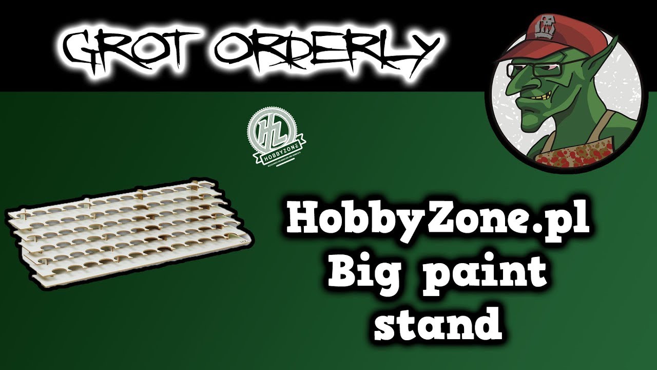 REVIEWS - HobbyZone.pl - Big Paint Stand 36mm