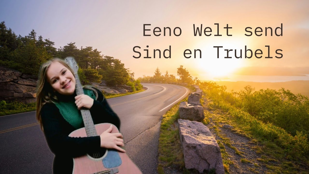 Eeno Welt send Sind en Trubels | Gesungen von Trifena Doerksen