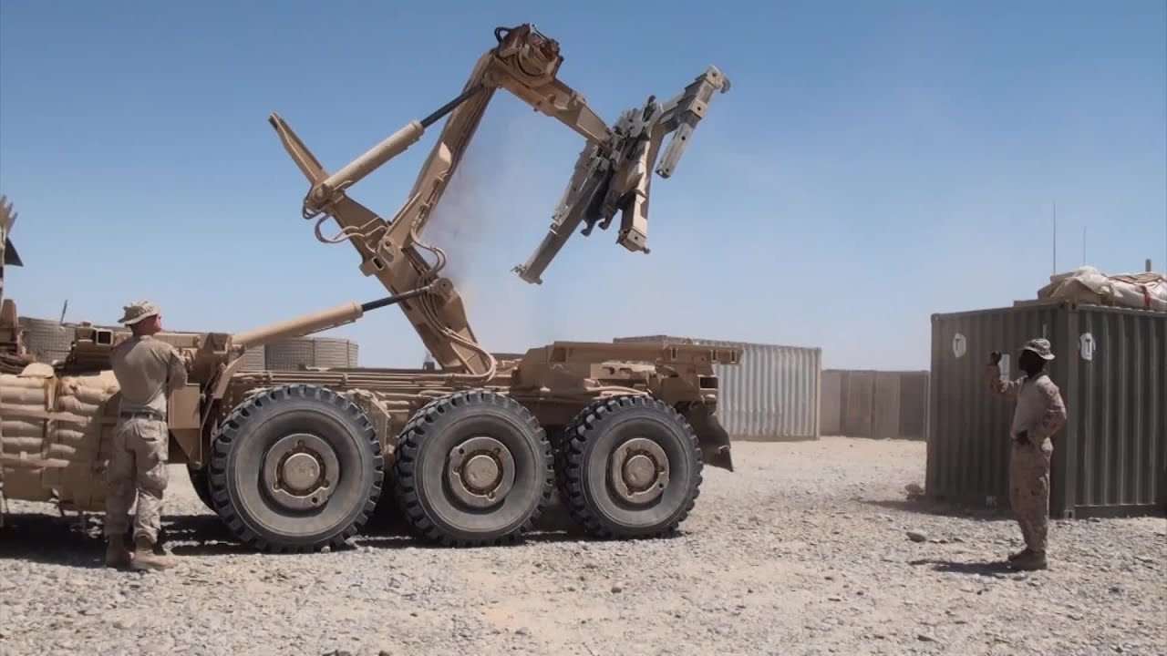 Marines Combat Logistics Patrol (CLP) to FOB Payne, Afghanistan