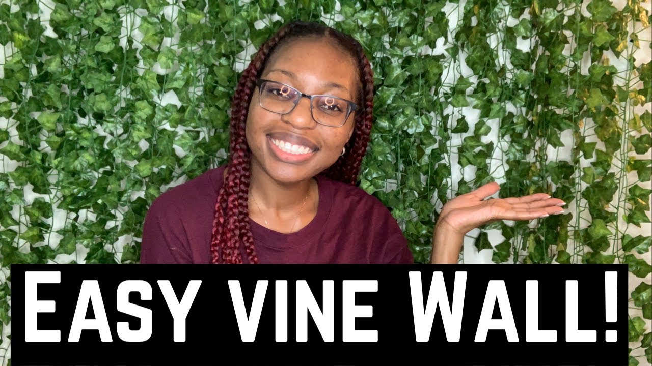 | Easy Vine wall | DIY backdrop