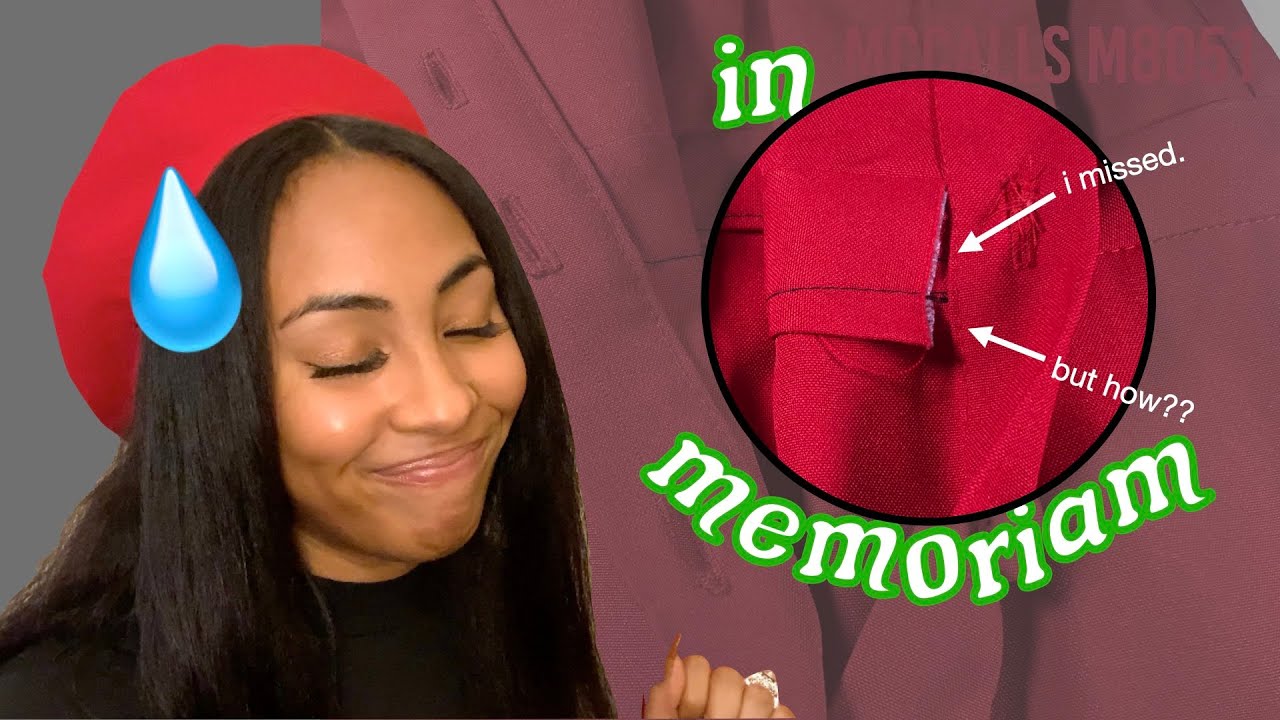 Everything Wrong with Sewing McCalls M8051