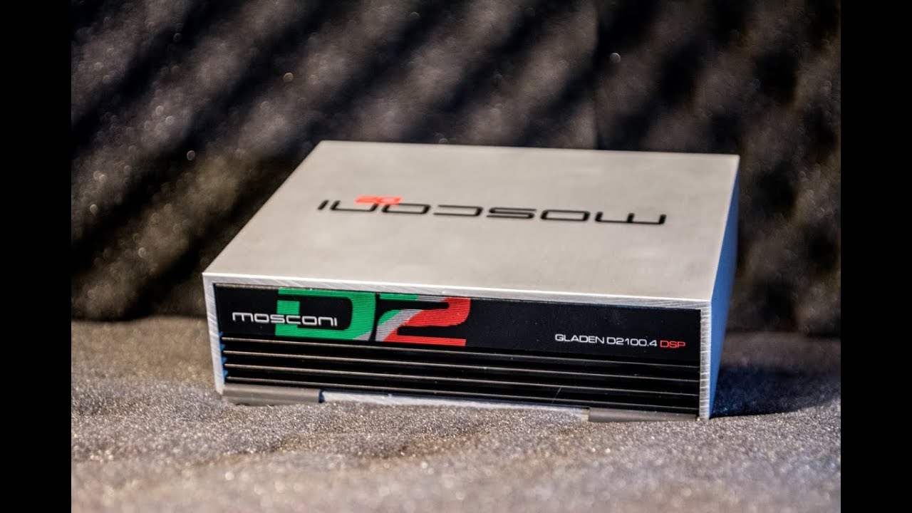 [ENG] Review: MOSCONI GLADEN D2 100.4 DSP MICRO AMPLIFIER