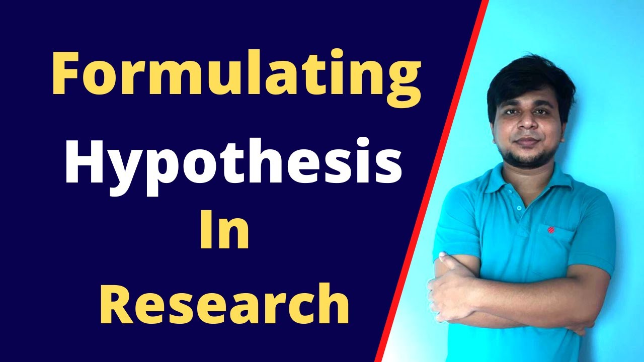 Formulating Hypothesis in Research | Process of Hypothesis Formulation | For NET/SET in Education