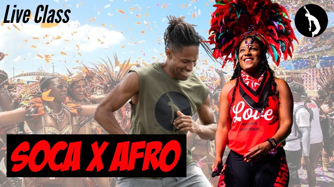 60  MIN LIVE CLASS Soca X Afro with Renee