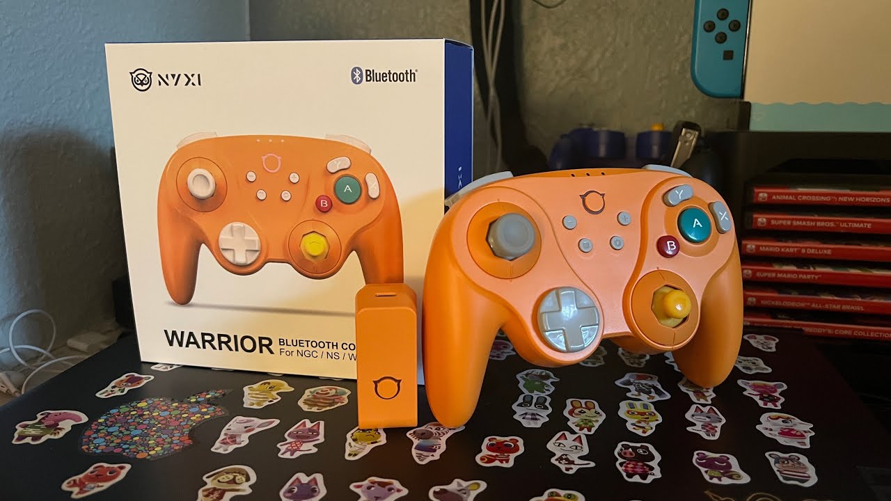 NYXI Warrior Gamecube Controller Unboxing & Test (Spice Orange)