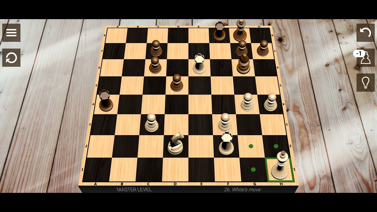 The Game of Chess on the app / Le jeu d'échecs sur l'application 