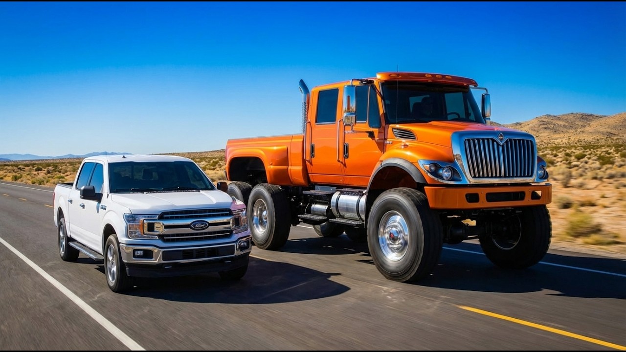 You Think an F-450 Is BIG? These Trucks Make It Look Tiny