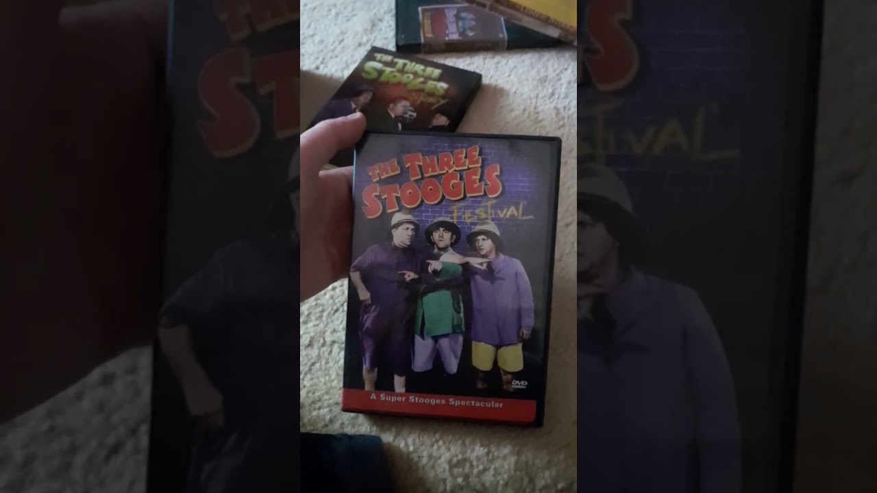 My Three Stooges DVD collection of 2024