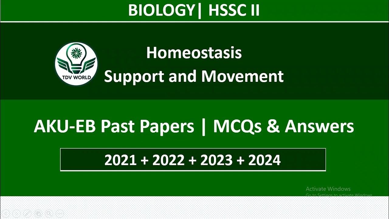 Biology XII AKU-EB MCQs