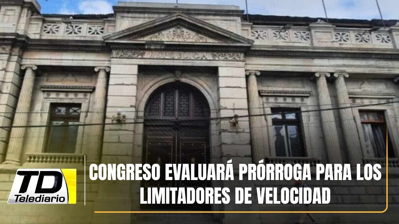 Congreso evaluará prórroga para los limitadores de velocidad