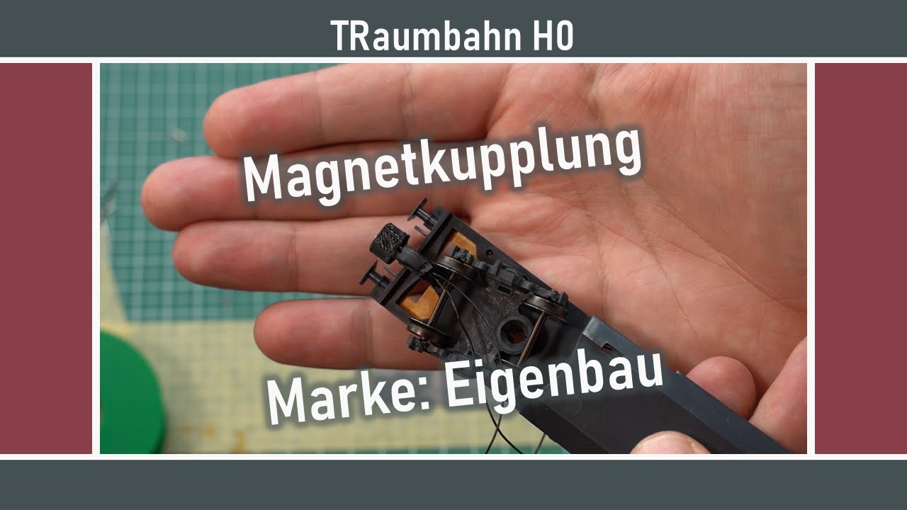 H0 Magnetkupplungen im Selbstbau mit großem Leistungstest -  033