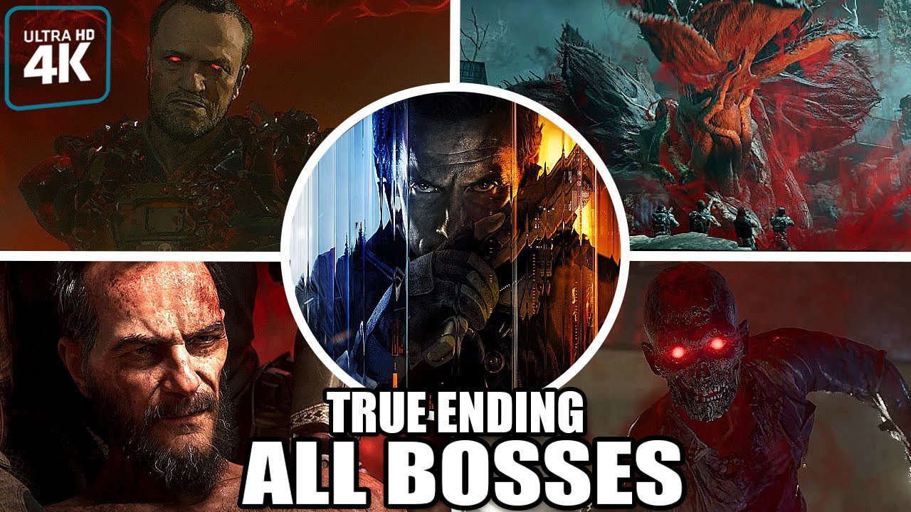 Call of Duty: Black Ops 7 - All Bosses (With Cutscenes) 4K 60FPS UHD PC
