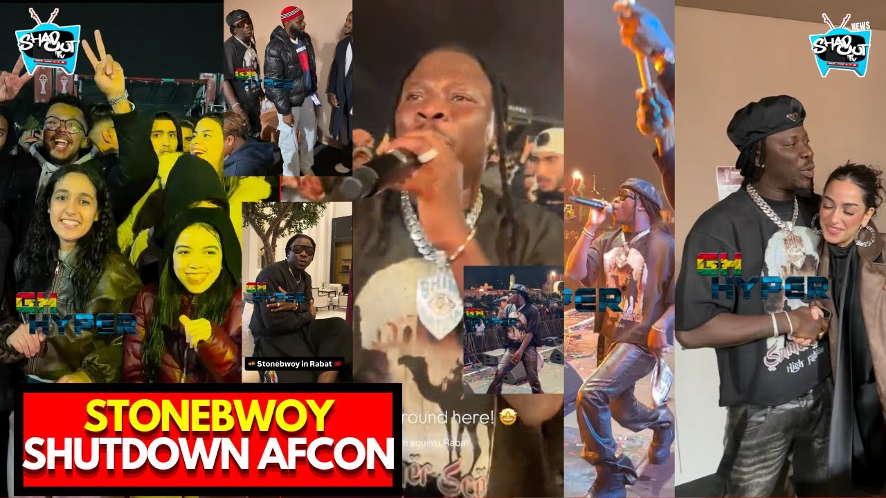 Stonebwoy Shuts Down Morocco With a Powerful Performance at AFCON Last Dance Rabat Fanzone-Full Show