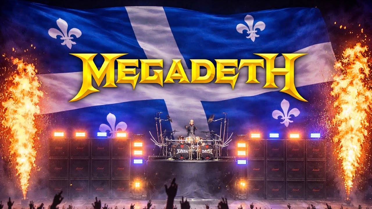 Megadeth - Quebec City March 6 2026 - Full Show - Last Show Ever In Quebec City !!!