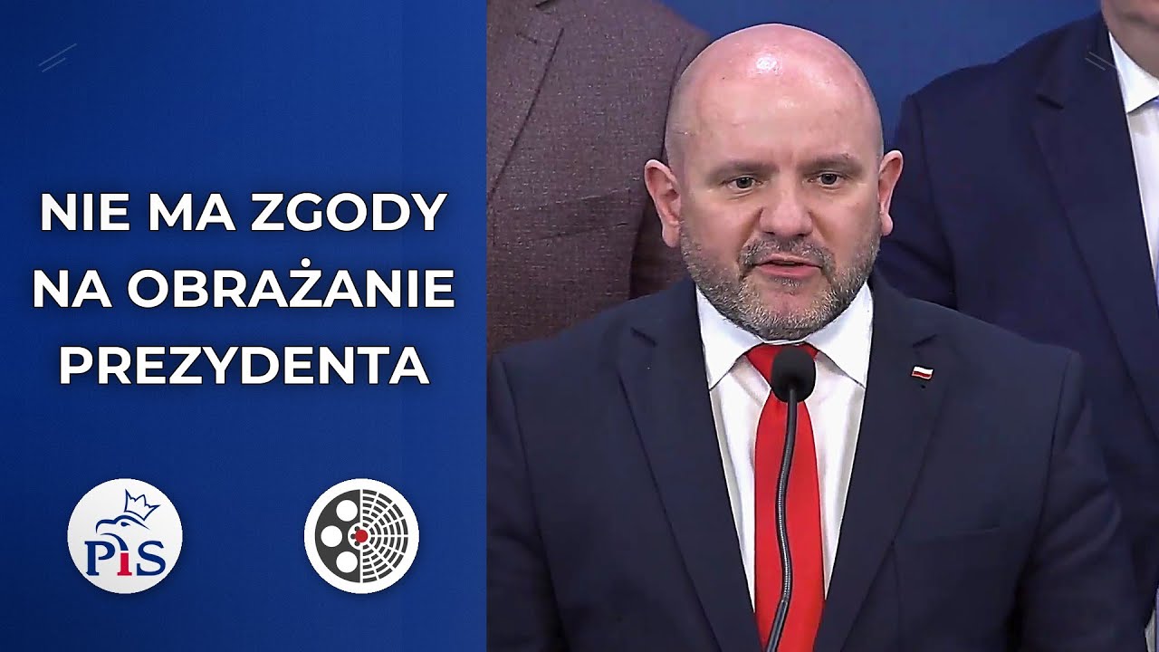 Prawo i Sprawiedliwość: Zawiadomienie ws. znieważenia prezydenta