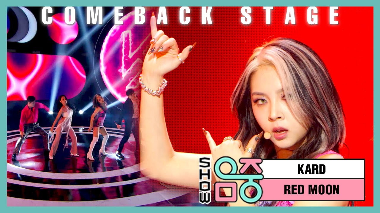 [쇼! 음악중심] 카드 -Red Moon (Kard -Red Moon)