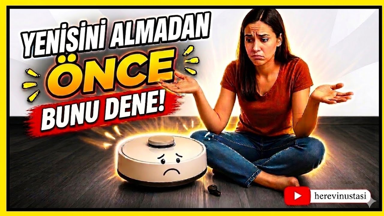 Roborock S7 Robot Süpürge Ön Teker Tamiri – İkiz Yapıştırıcı Kullanımı | Robot Vacuum Wheel Repair